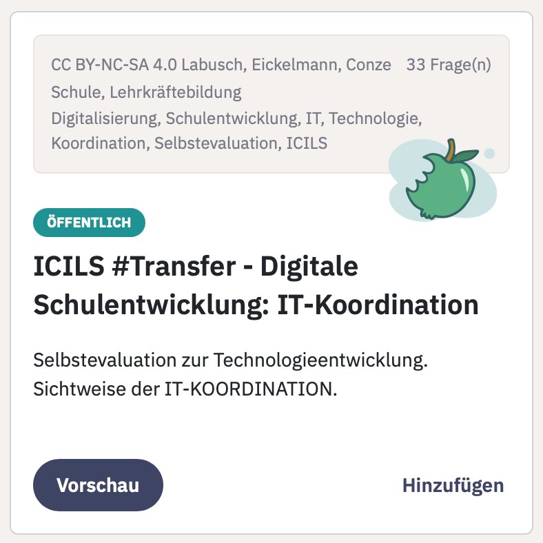 ICILS Fragebogen IT- Koordination Technologieentwicklung