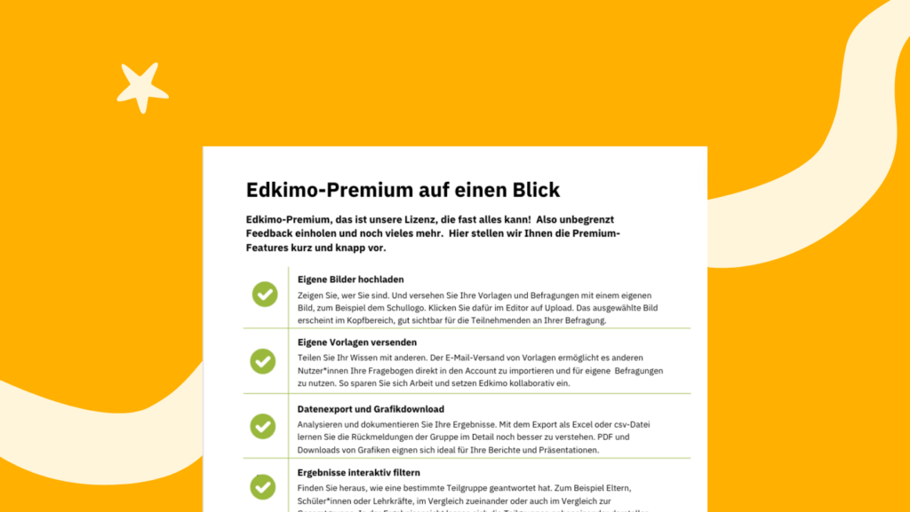 Edkimo-Premium auf einen Blick

