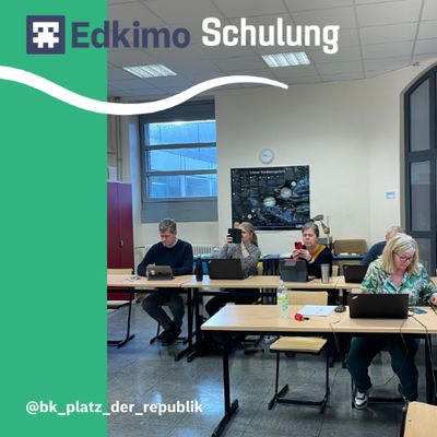 Edkimo Schulung beim Pädagogischen Tag am Berufskolleg für Technik und Medien in Mönchengladbach